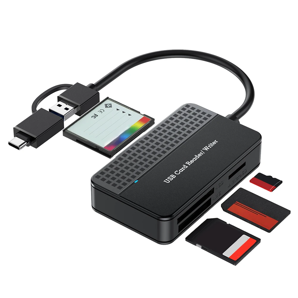 ޸ Ʈ ī , USB 3.0 C Ÿ USB ī , 4 in 1 ÷ ī , SD TF CF MS, 20cm ̺