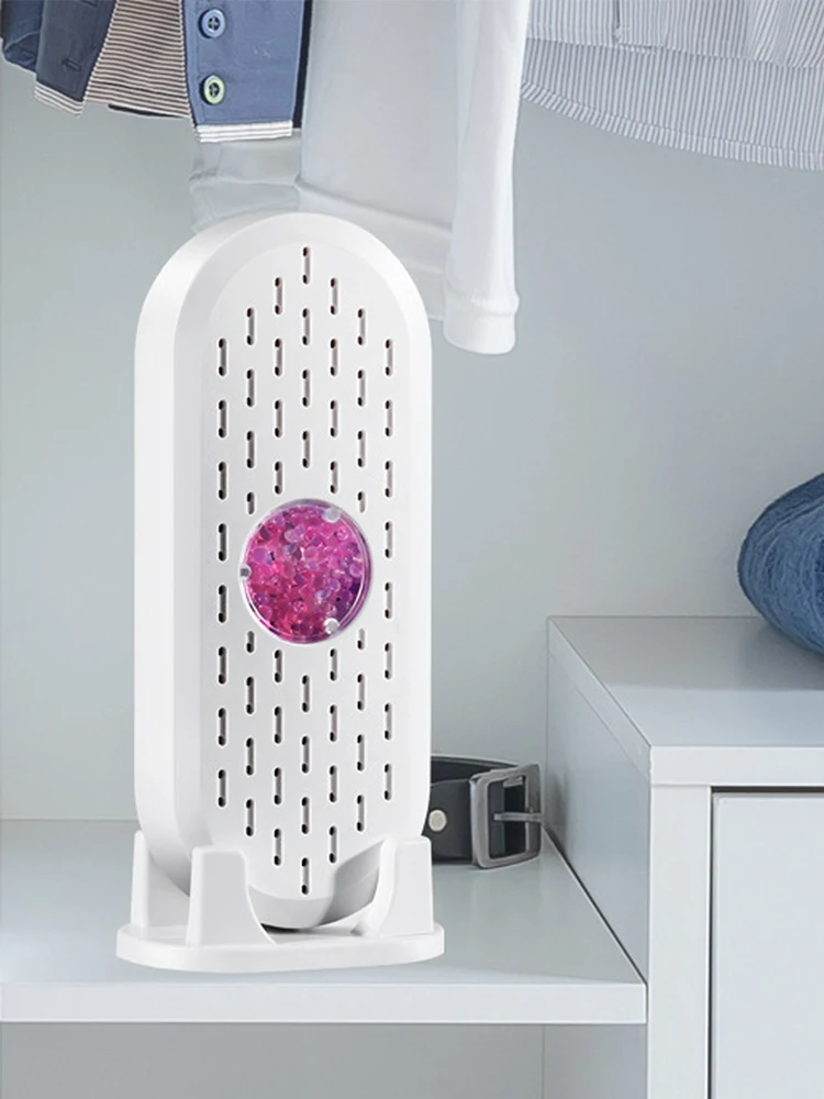 Mini Dehumidifier Cycle Portable Electric Dehumidifiers Reusable Moisture Absorbing Machine USB Charging for Closet Shoe Cabinet
