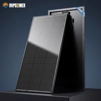 Panneaux solaires rigides RVPOZWER 18BB, cellules monocristallines de type N, rendement élevé de 24,2% pour la production d'énergie photovoltaïque à domicile, camping-car, exploitation agricole, extérieur, hors réseau, voyage, camping, haute puissance 200W/400W/800W, cadre noir, plaque arrière. 2