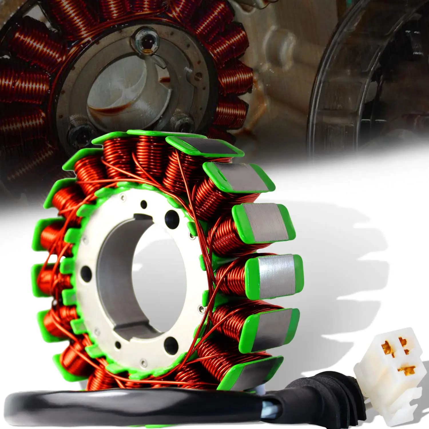 Bobina Generatore Statore Magneto Per 04-09 Fz6 Fazer 5Vx-81410-00-00