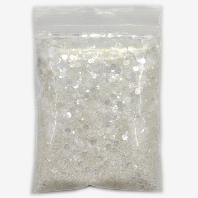 Laser Hexagon Holographic Chunky Glitter Nail Tips Glitter Powder Mermaid  Flakes Sparkly Glitter Resin Crystal mud