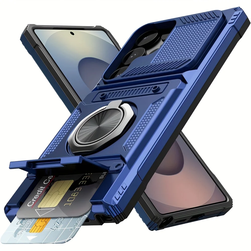 Versatile Concealed Dual-Card Slot Phone Case
