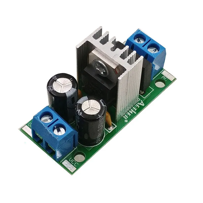 

New L7805 LM7805 three-terminal regulator power supply module 5V 1.5A rectifier filter converter