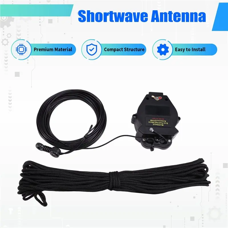 M67K-JYR4010-400W 단파 안테나 4밴드 엔드 페드 안테나 (안테나 튜너 불필요)