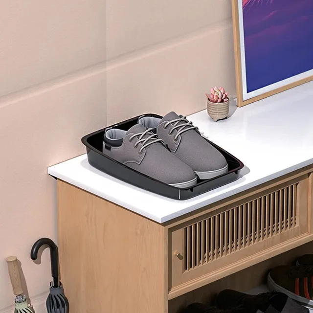 Plateau de rangement pour chaussures de voiture, intérieur multifonctionnel, accessoire Durable, organisateur de véhicule, boîte de conteneur sous le siège 4