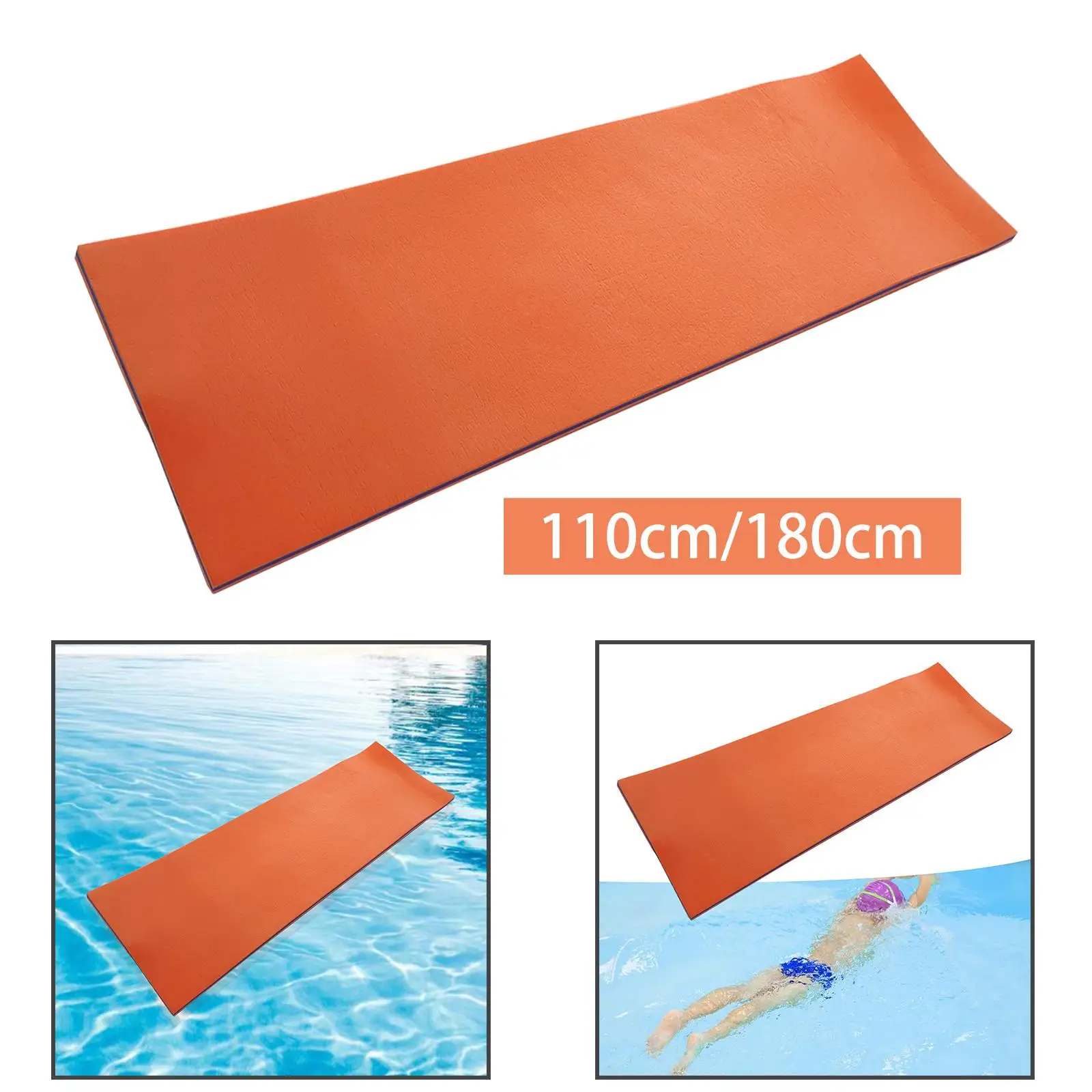 Water Floating Mat Relaxing Pool Floats Raft for River Water Parks Boating