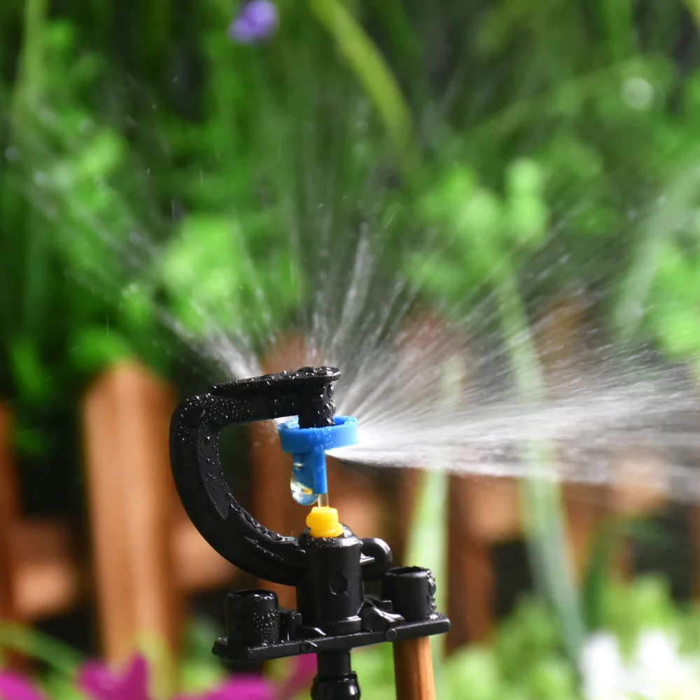 360 Degree Rotating Micro Sprinkler Nozzle for Garden Irrigation