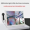 2025HD Digital Skin Analyzer Professional Hair Scalp Camera Detector Hair Follicle Oil Moisture Test Device 15inch 6