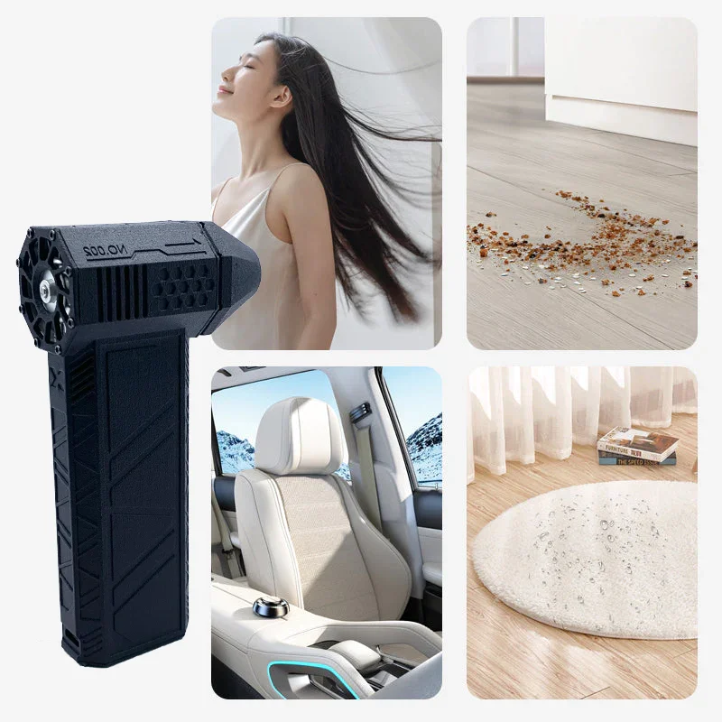

120,000 RPM Turbo Violent Fan Powerful Blower with High Speed Duct Fan Mini Turbo Jet Fan High-Performance Brushless Motor
