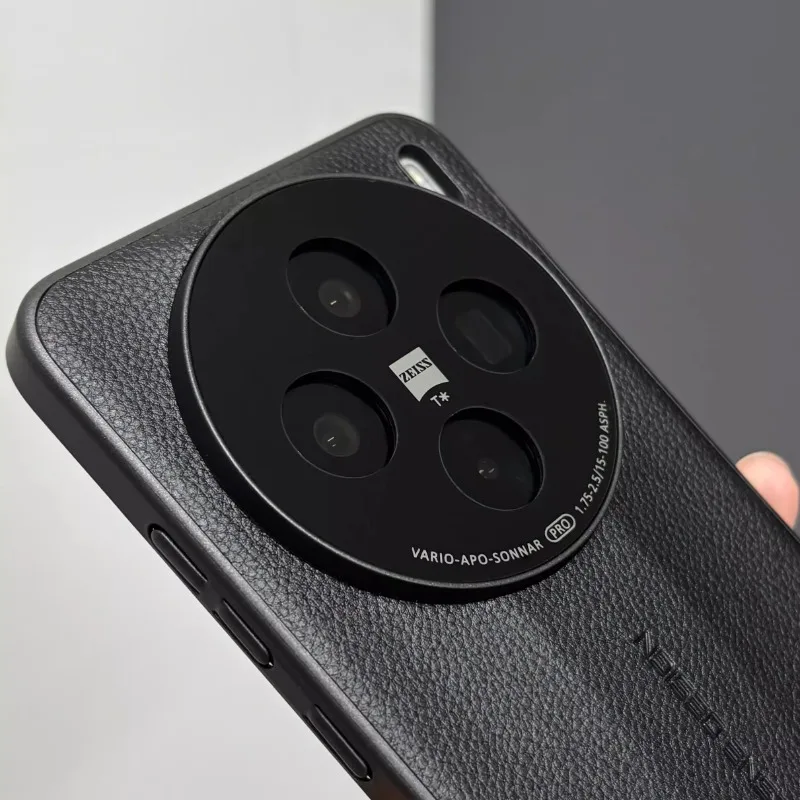 Premium Luxury Leather Phone Case with Ultra Matte Finish and Plating Accents