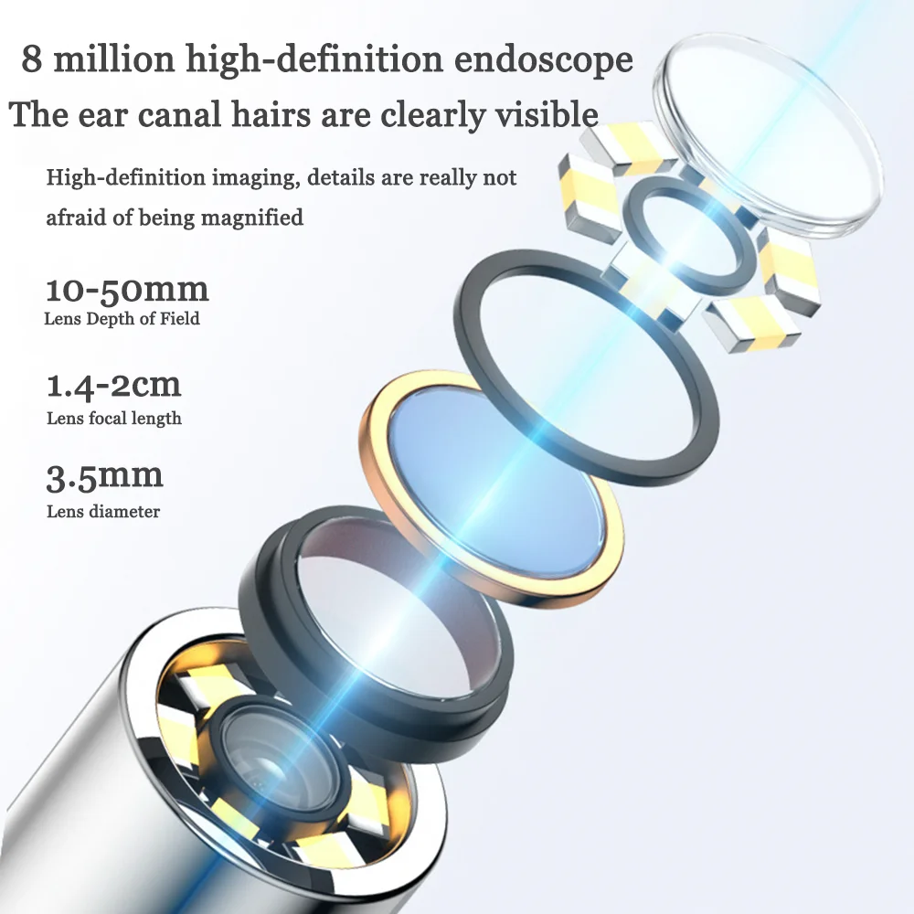 Smart Visual Ear Cleaner Hd Endoscope With Silicone Protective Tip_voghion.com