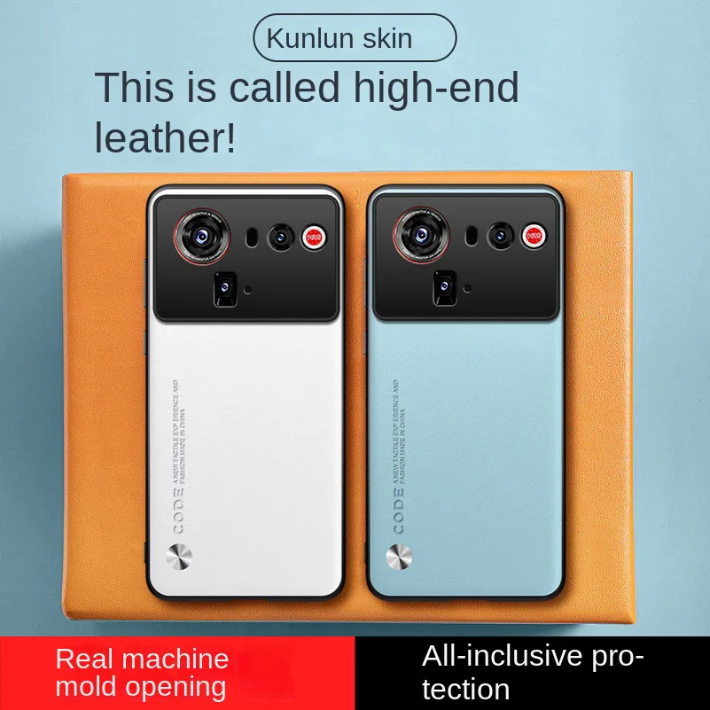 Leather Camera-Protective Case - Hard Shell Cover