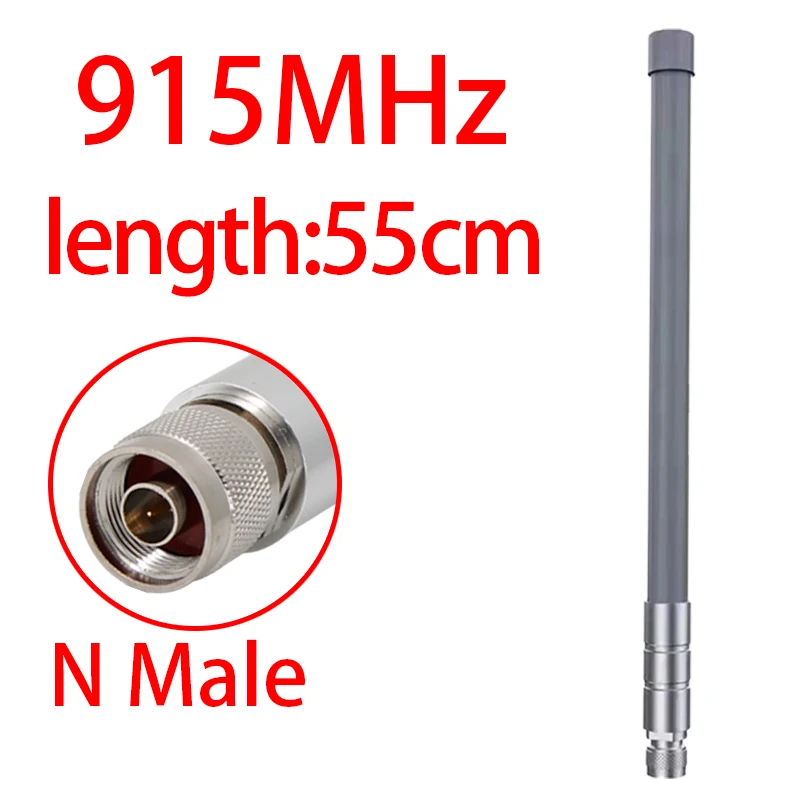 GIZONT Meshtastic LoRa 868MHz 915MHz 안테나 헬륨 핫스팟 야외용 N 타입 옴니 유리섬유 장거리 수신 안테나
