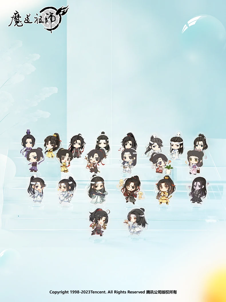 

Настольная мини-подставка для кончиков пальцев Wei Wuxian Wangji Q Version