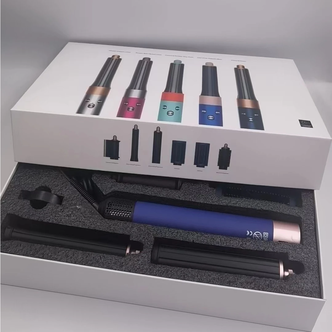 Curling Iron HS-05 Multifunctional Airwap Wearing Hair Dryer Hot Comb Air Professional Curling Iron 4