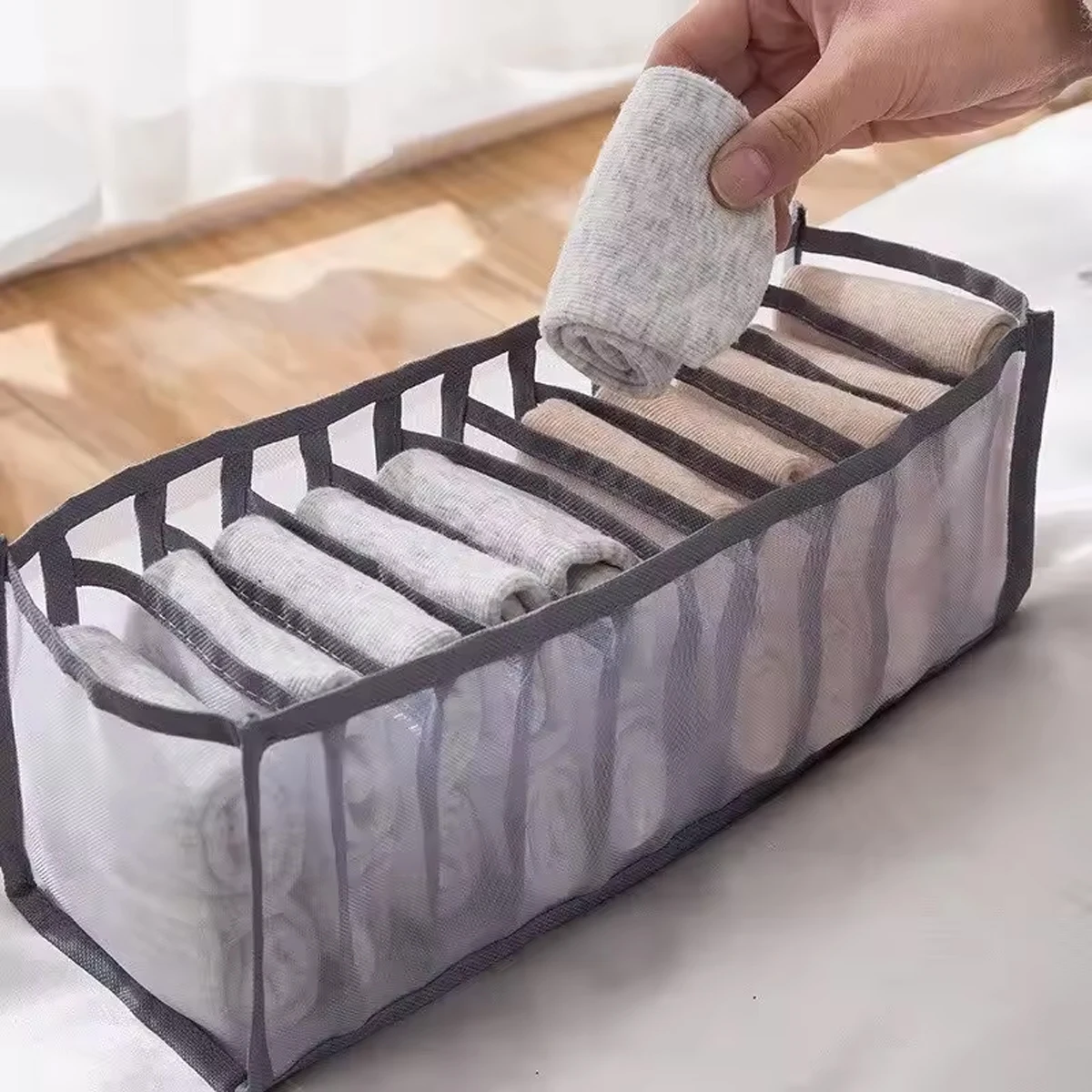 Underwear Drawer Organizer Foldable Design