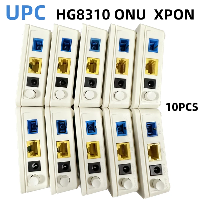 10 Pz Onu Xpon Upc Gpon Originale Epon Fibra Ottica Router Ont Gpon Ftth 100% Onu Epon Hg8310 Onu Home Router Ont Modem 2 5Gbe
