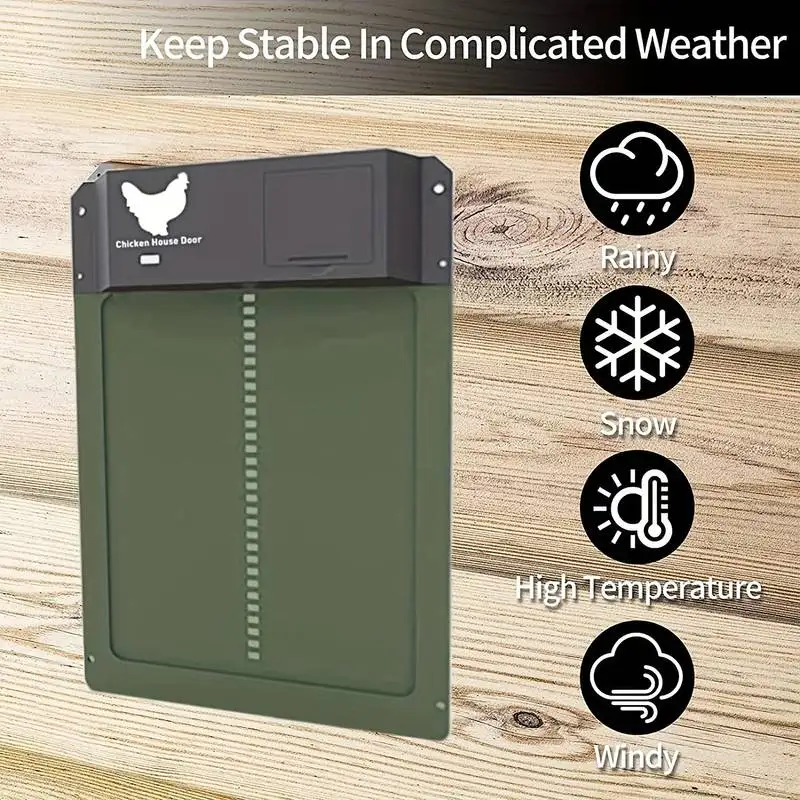 Automatic Chicken Coop Door with Light Sensor 4