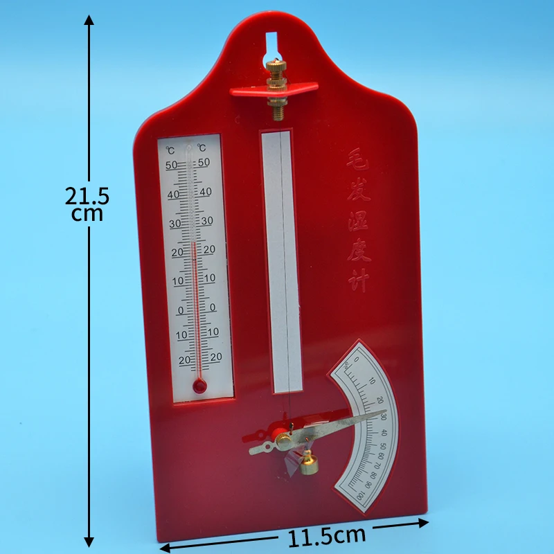 Precision Hair Hygrometer Lab or Classroom Hygrometer/Thermometer Geography Laboratory Equipment Teaching Instruments