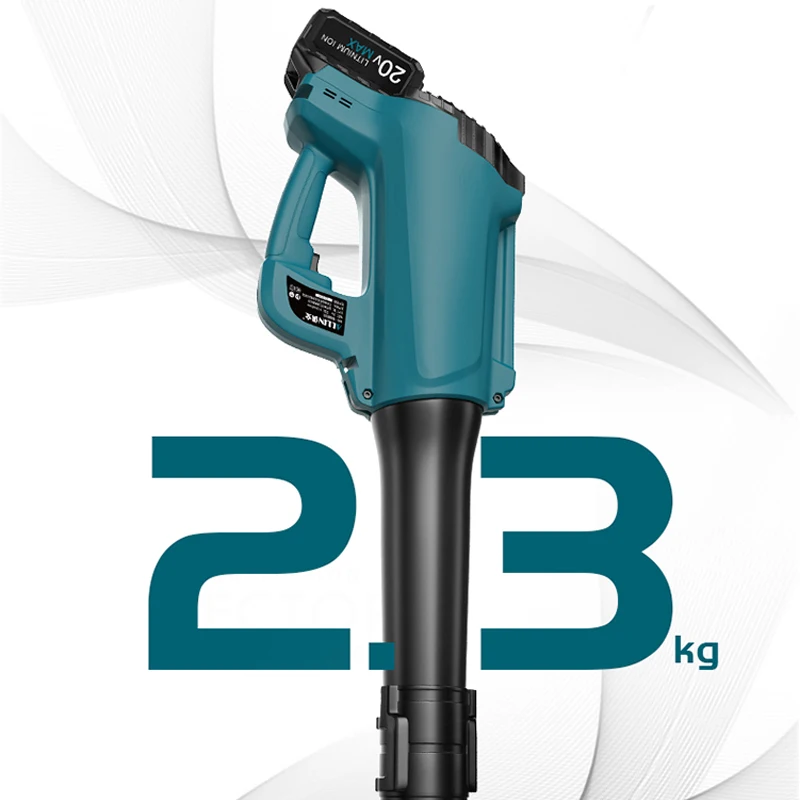 20V 무선 브러시리스 송풍기 460CFM 120MPH - 휴대용 송풍 및 흡입 먼지 수집기 정원 낙엽 청소용