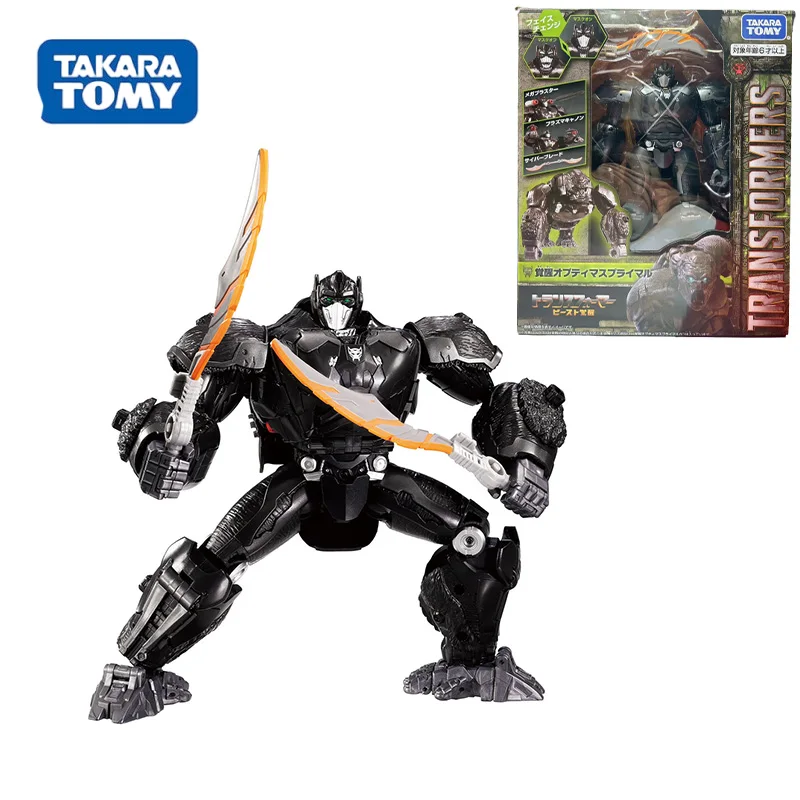 

In Stock Original TAKARA Transformers7 Rise of the Beasts Leader Optimus Primal Anime Figure Action Figures Model Toys
