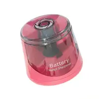 Automatic Electric Pencil Sharpener with Clear Sharvings Container for 6.5mm-8mm Drawing Pencils Soft/Hard Charcoals 5