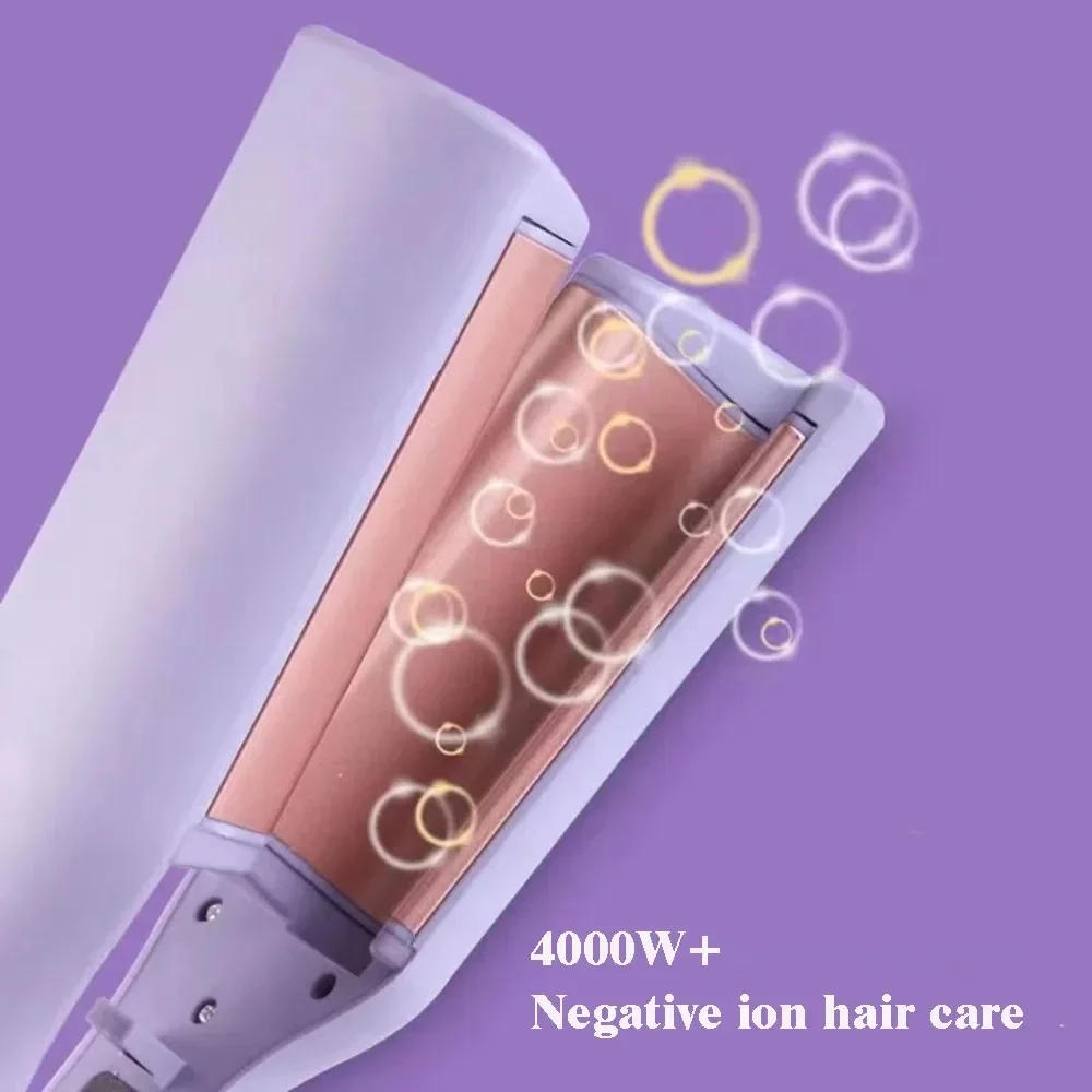 Temperature adjustable 32 mm hair curler Hair curler Tool Egg Roll Long-lasting Set Fast heated deep wave electric hair curler 5