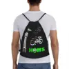 Custom Homs City Free Syria Flag Drawstring Bags Women Men Lightweight Sports Gym Storage Backpack 5