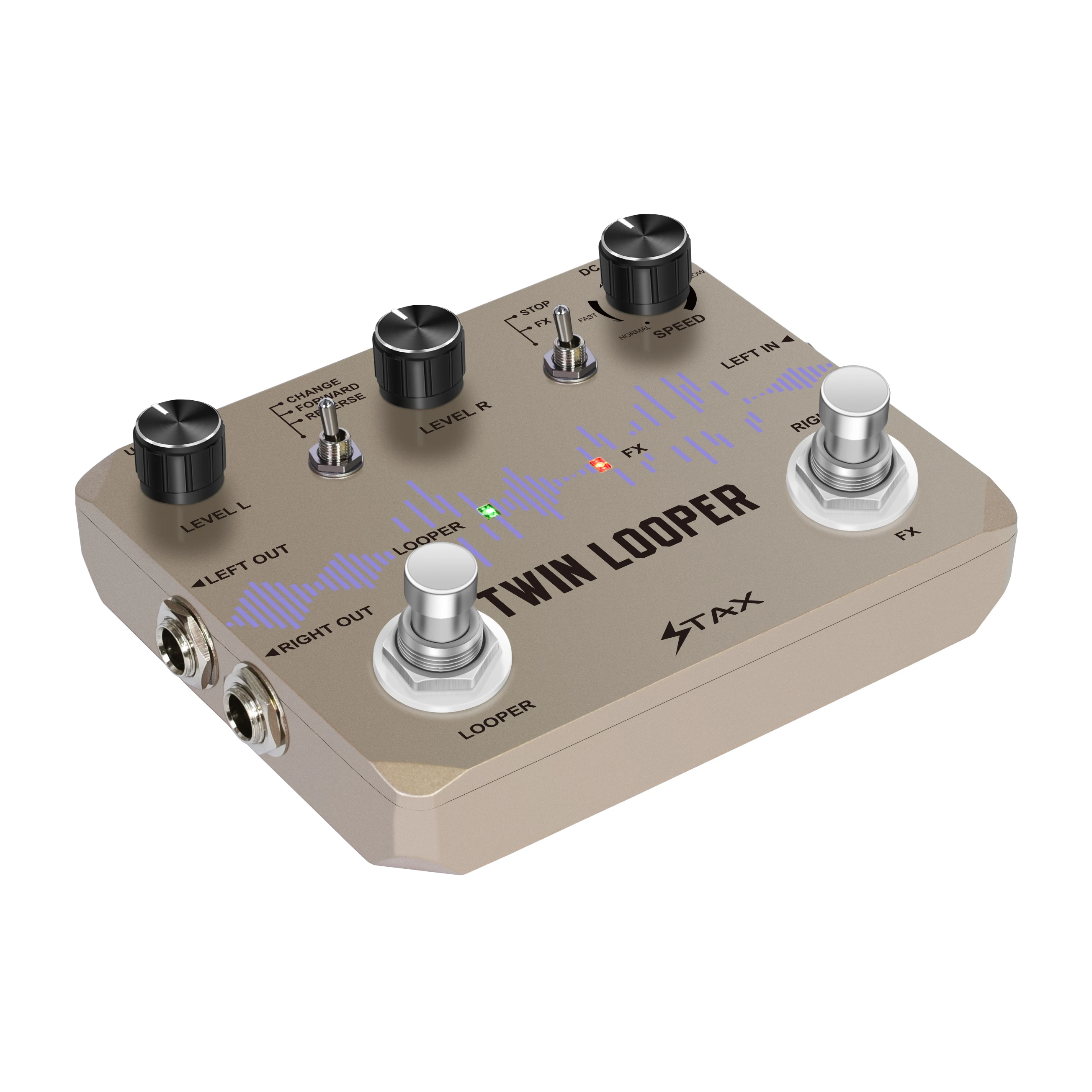 Stax LTL-02 Twin Looper Pedal Upgrades Looper Pedals For