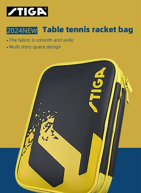 Ping Pong Paddle Case - Hard Shell EVA Storage Bag For Table Tennis Rackets & Balls