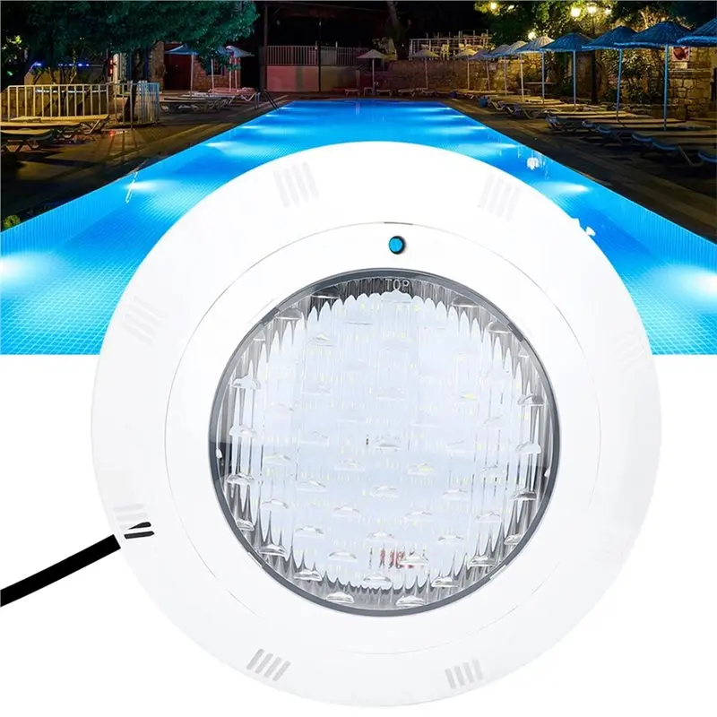 TFORU-AC12V 40W 324 LED 백색 조명 수중 수영장 조명 RGB 수중 수영장 조명 수중 조명