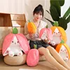 Easter Cute Bunny Plush Baby Toys Long Ears Rabbit Doll Soft Plush Toys Rabbit Stuffed Soft Toy Throw Pillow For Women Children 1