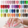ROSALIND Gel Nail Polish Set 60 Colors Semi Permanent UV Gel Varnish With Colors Card Book Soak Off Nail Lacquers Base Top Coat 4