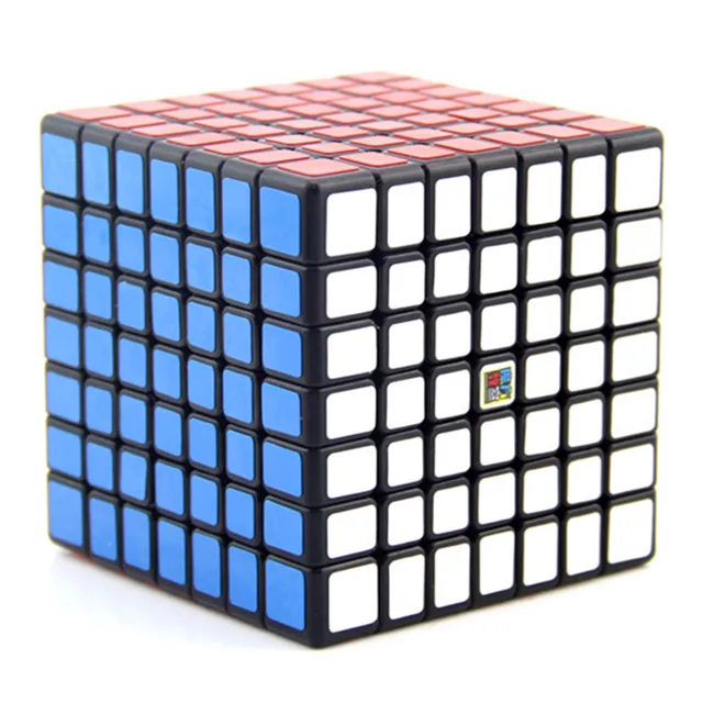 [Picube] Moyu MeiLong 7x7 Speed Cube meilong 7x7x7 Puzzle Magic Cube Professional 7 Layer Black speed Cube educational toys gift 3
