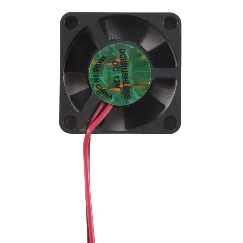 30Mm X 30Mm X 10Mm 2Pin DC 12V Sleeve Bearing 6000RPM Cooling Fan
