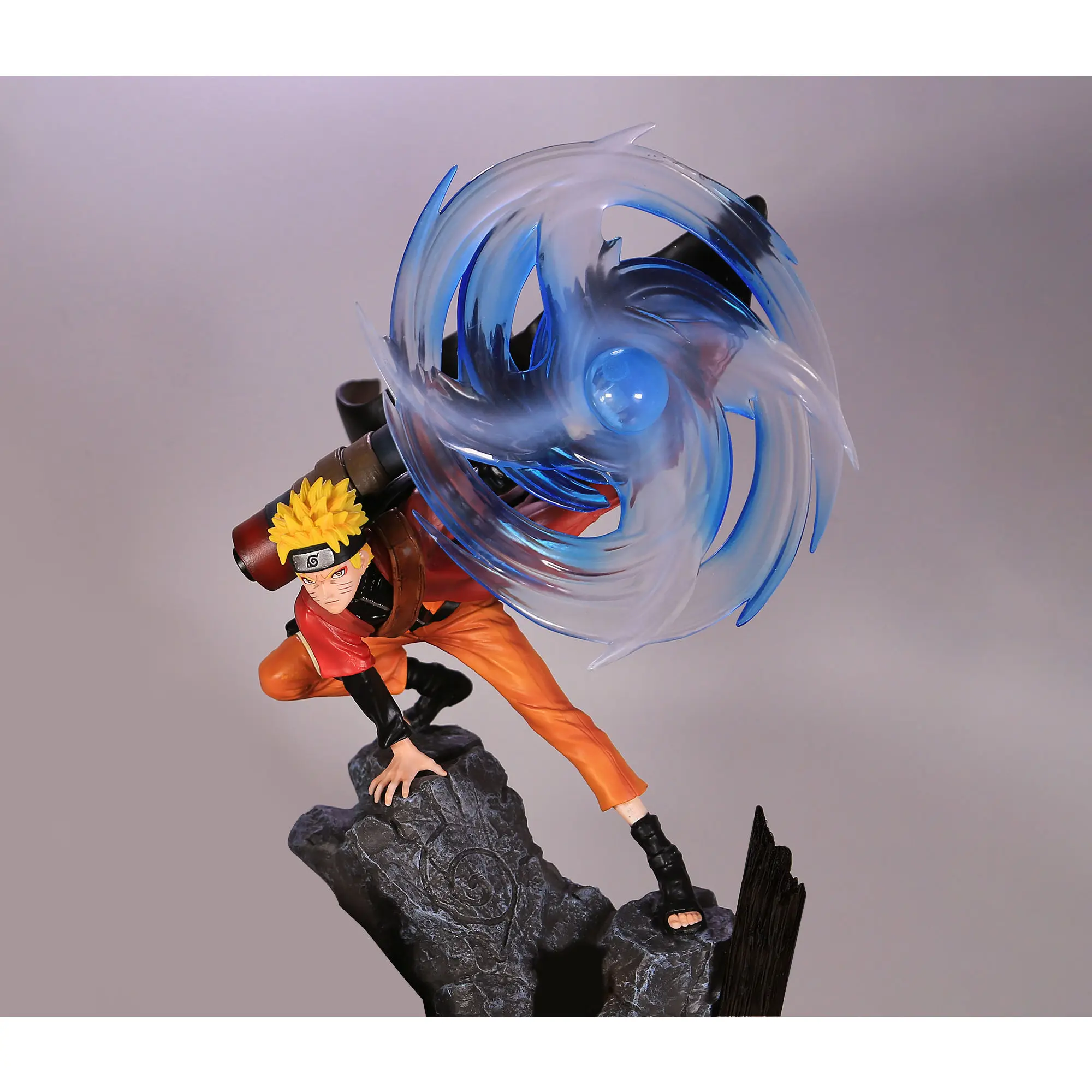 Anime NARUTO Figure Uzumaki Naruto UP Celestial Being Rasengan Uzumaki Naruto Scene Model Decorations Anime Action Figure Toys
