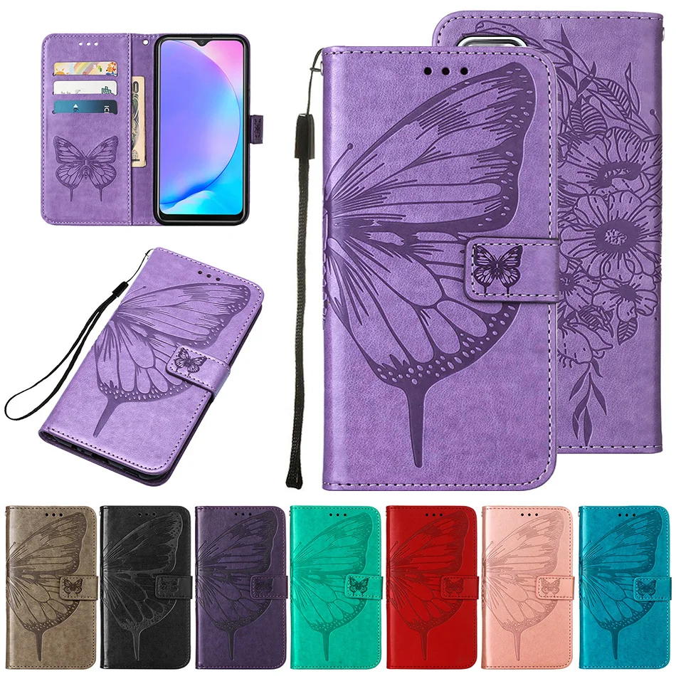 

Etui Butterfly Pattern Flip Wallet Case For OnePlus 11 11R Nord CE 3 2T 20 N10 N30 N100 N200 9 Plus 10 Pro ACE 2 10T Book Cover