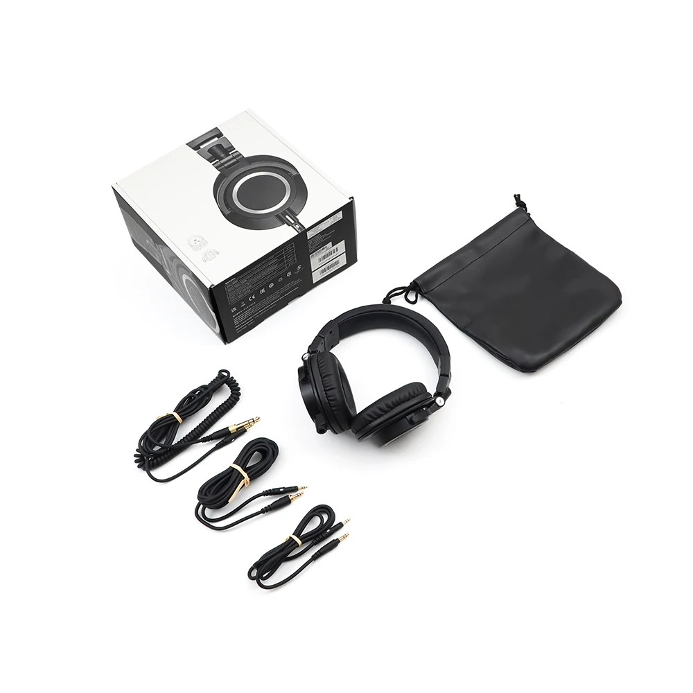 Audio-Technica ATH-M50X Professional studio monitor headphones, professional grade, critically acclaimed, with removable cable images - 6
