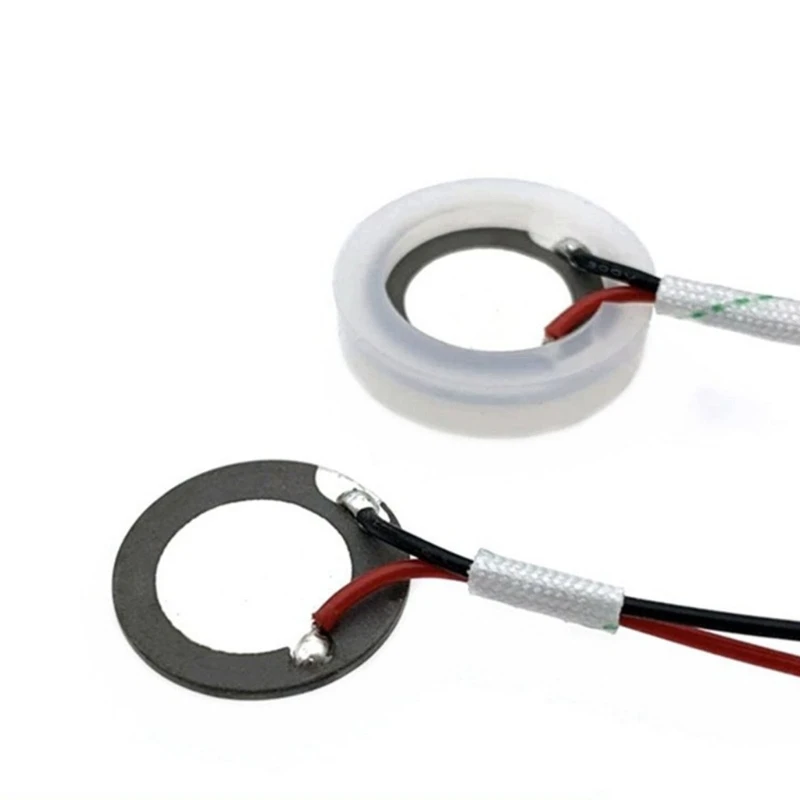 5 Stuks 20Mm 1.7Mhz Mistmaker Fogger Keramiek Schijven Draad en Afdichtring Luchtbevochtiger Accessoires