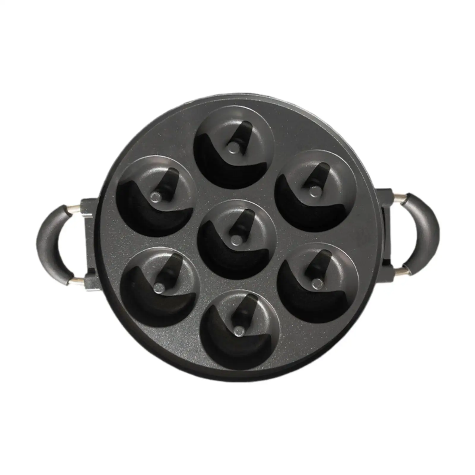 Donut Maker Pan Multipurpose Anti Scald Homemade Stovetop Baking Pan Donut Baking Pan for Snack Household Donut Party Tea Party