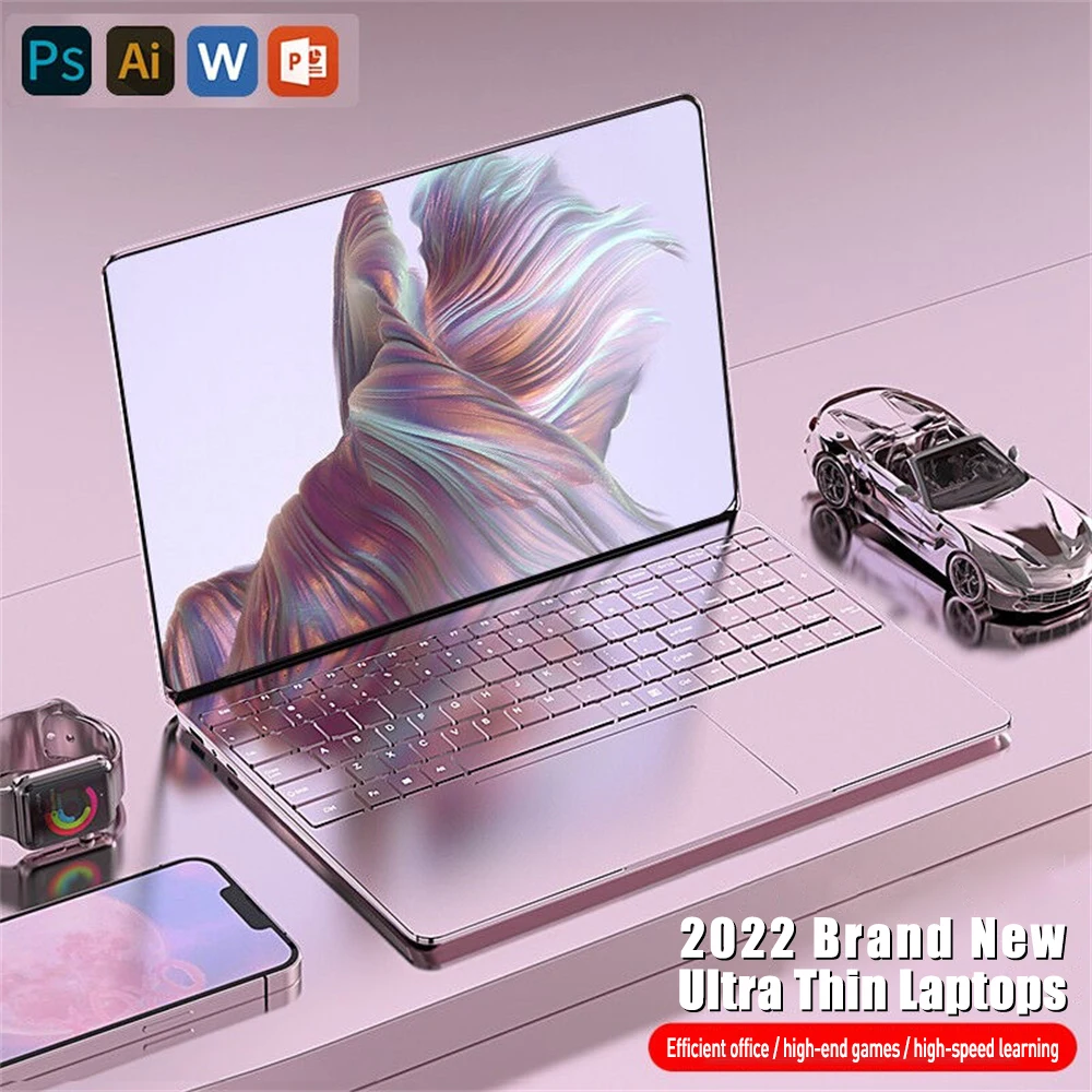 2022 New Laptop 15.6 Inch 16GB RAM 1TB SSD Intel Celeron N5095 Dual Band WiFi Business Office Online Class Notebook Window 11
