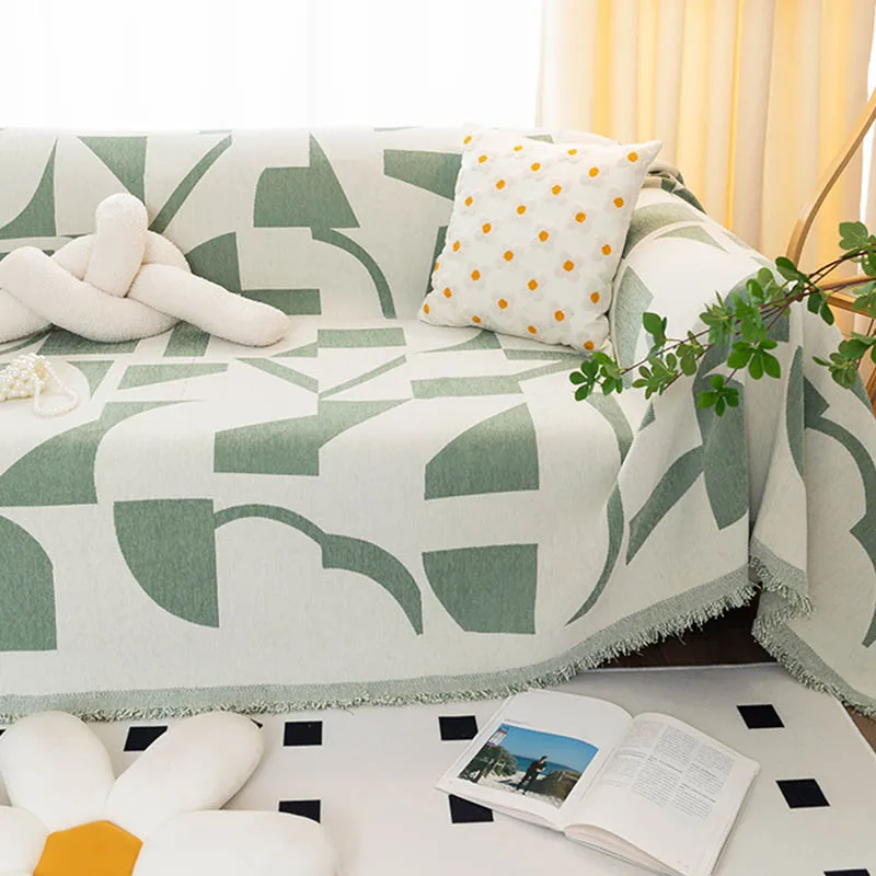 

Покрывало для дивана из синели с принтом, утолщенное покрывало для дивана, универсальный чехол для дивана с защитой от кошек, защитный чехол для мебели, домашний декор