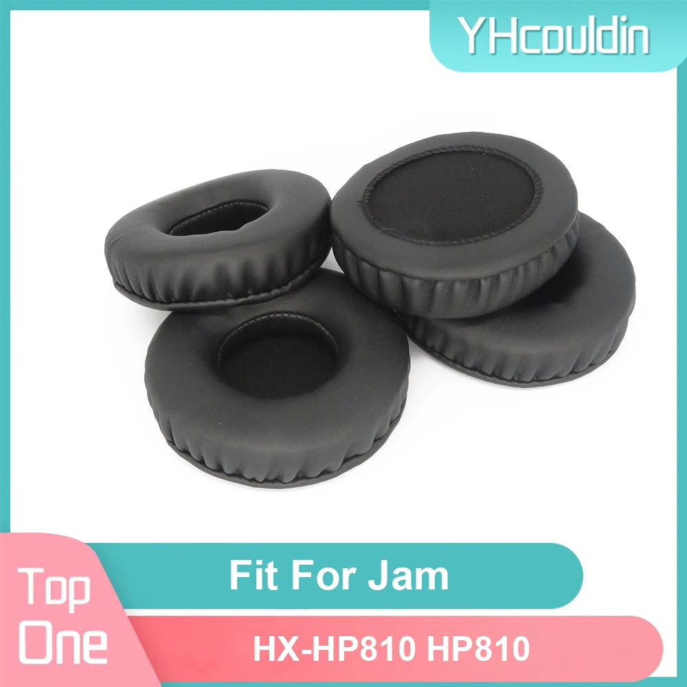 

Earpads For Jam HX-HP810 HP810 Headphone Earcushions PU Soft Pads Foam Ear Pads Black