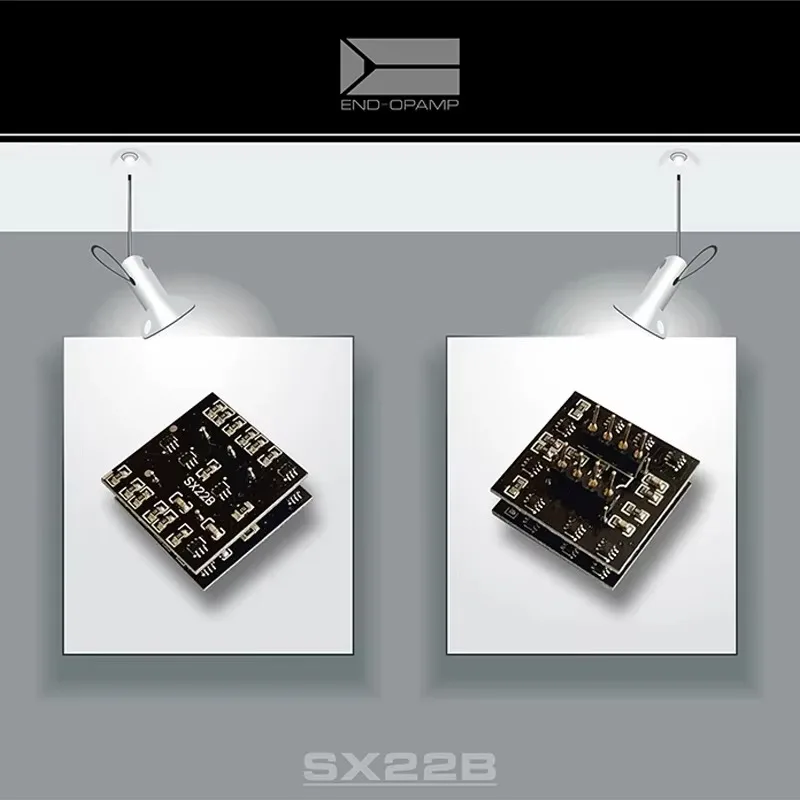 SX22B　ディスクリート　オペアンプ　2個セット SX22B ディスクリートデュアルオペアンプチップフロントエンドボードは