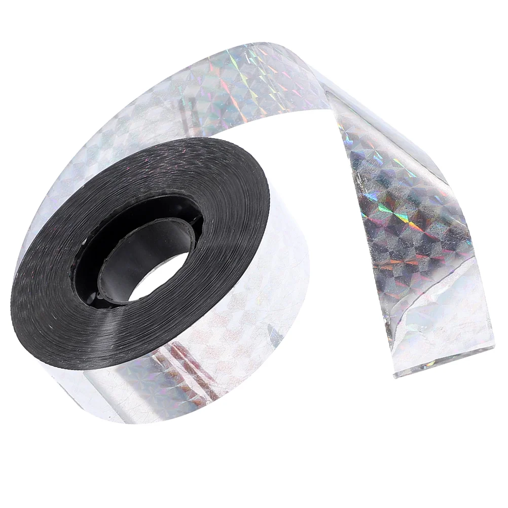 

Bird Scare Tapes Ribbon Spiral Keep Birds Supplies Reflective Suspension Device