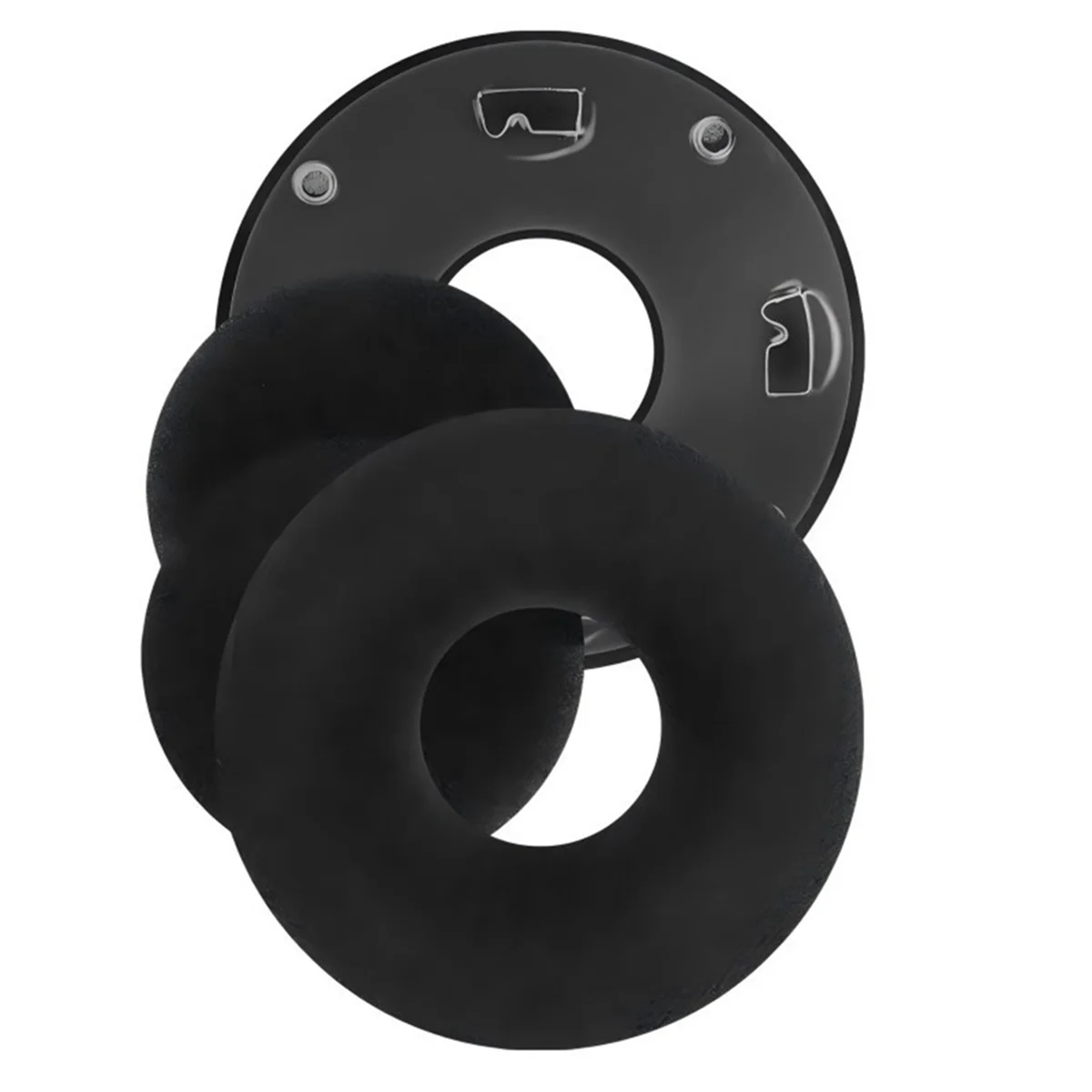훌륭한 AKG K121 K121S K141 MK II K142 HD 헤드폰 교체용 이어 쿠션 이어 컵용 이어 패드