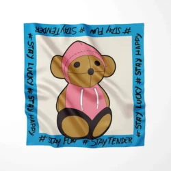 Chic Autumn Designer Silk Square Scarf - Elegant Chiffon Print Kerchief - 70CM  27inch (1)