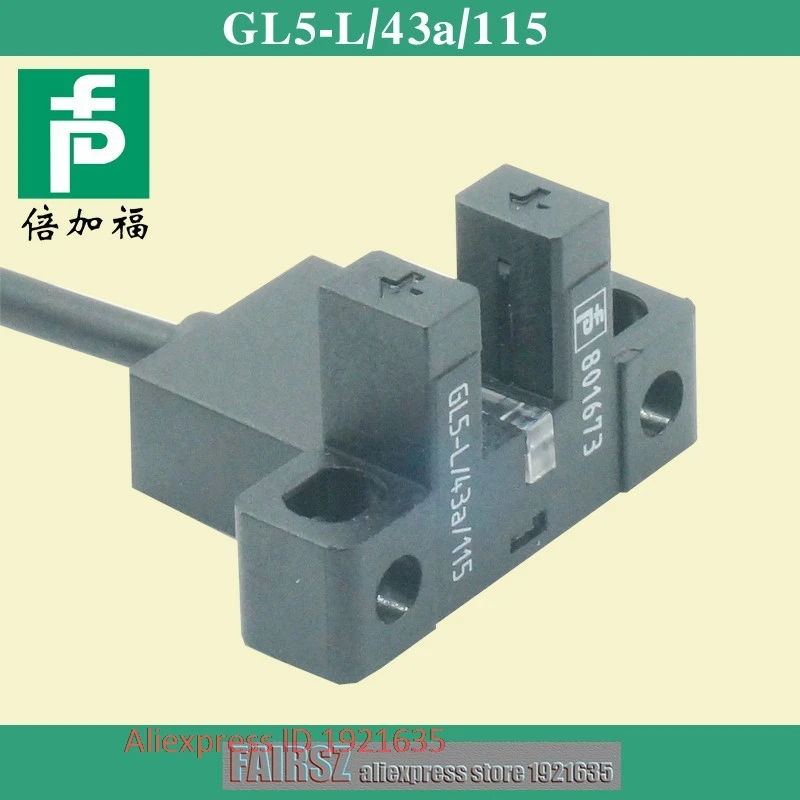 2pcs/lot Original P+F Groove Type Photoelectric Switch GL5-L/43a/115 GL5-Y/43a/115.