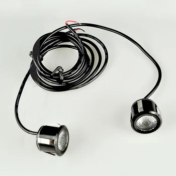 Luci di Benvenuto per Auto con Sensore di Retromarcia, Design a Occhio d'Aquila, Luci Diurne a LED, Luci Sottoscocca e Luci di Cortesia per Specchietti Retrovisori