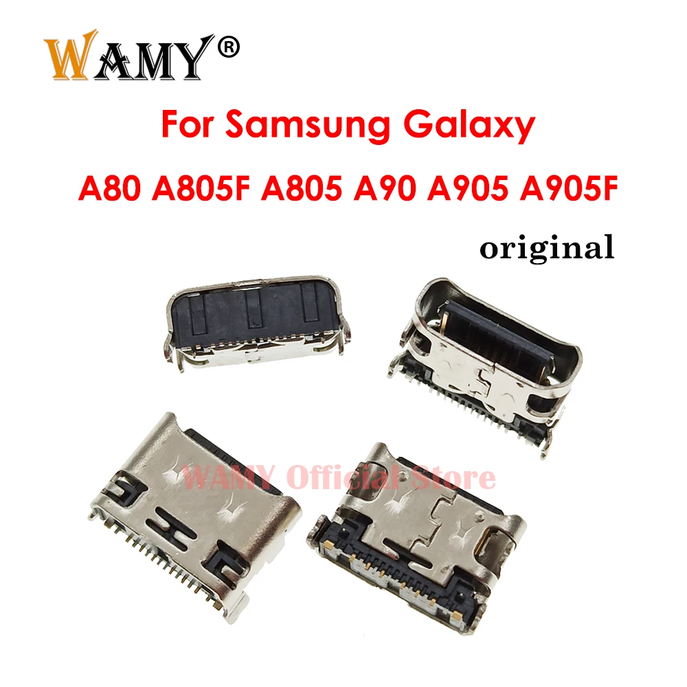 

5-10 шт., USB-разъём для зарядки Samsung Galaxy A80 A805F A805 A90 A905 A905F